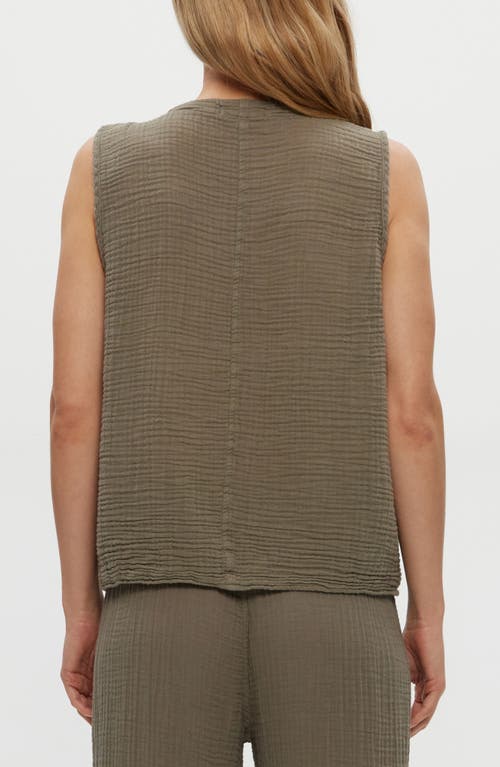 Michael Stars Kate Surplice Sleeveless Top