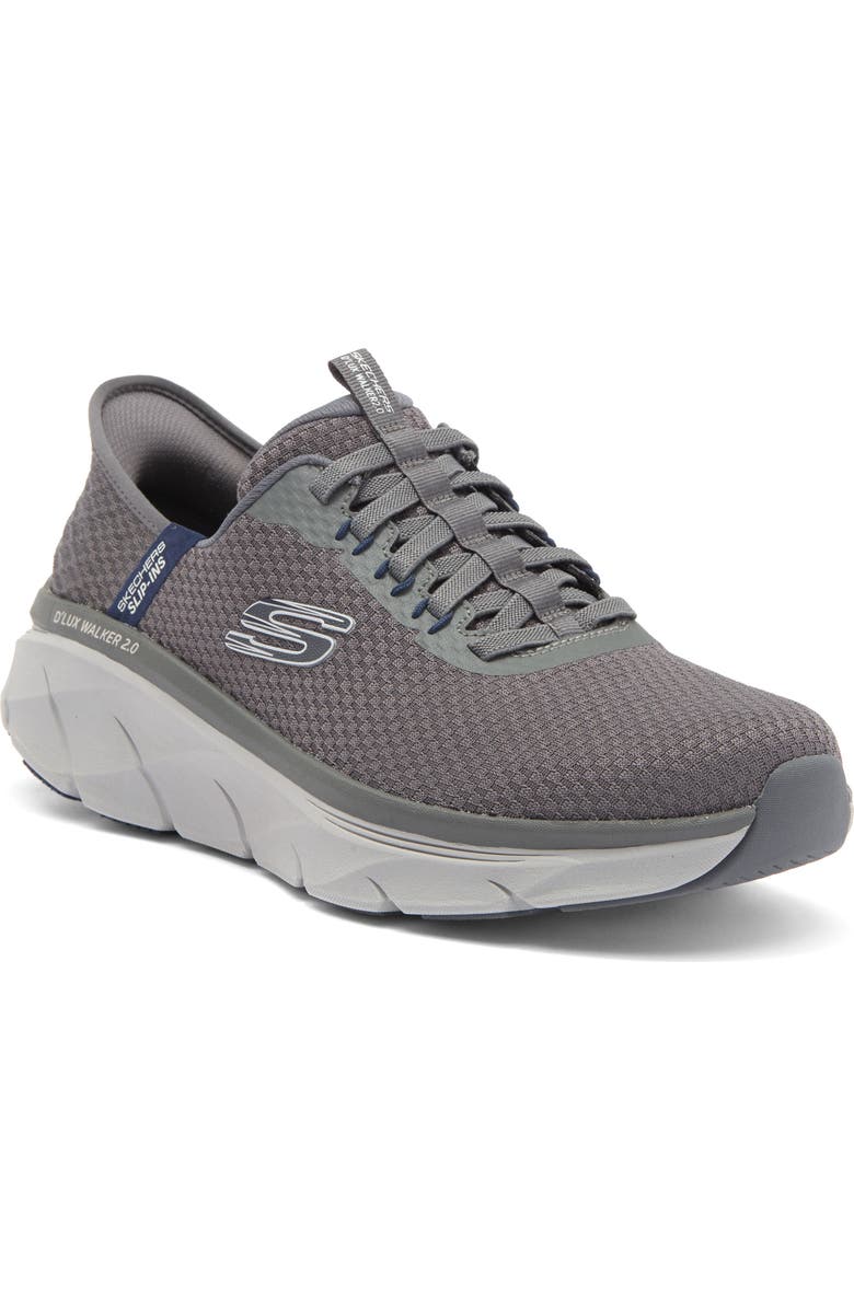 SKECHERS Slip-Ins<sup>®</sup> D-Lux Walker 2.0 Sneaker - Extra Wide Width, Main, color,