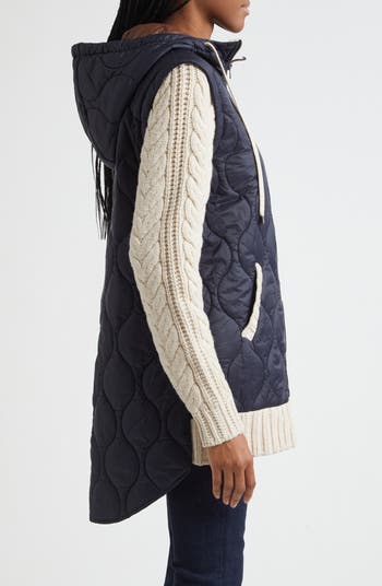 Barrows Mixed Media Hooded Zip-Up Jacket