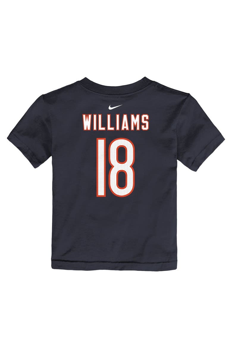 Toddler Nike Caleb Williams Navy Chicago Bears Player Name & Number T-Shirt, Alternate, color, Navy