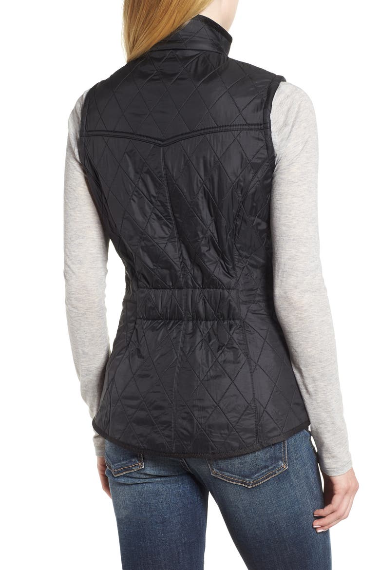 Cavalry Fleece Lined Vest, Alternate, color, BLACK/ BLACK
