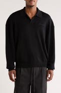 Fear of God Essentials Signature '90s Merino Wool Polo Sweater