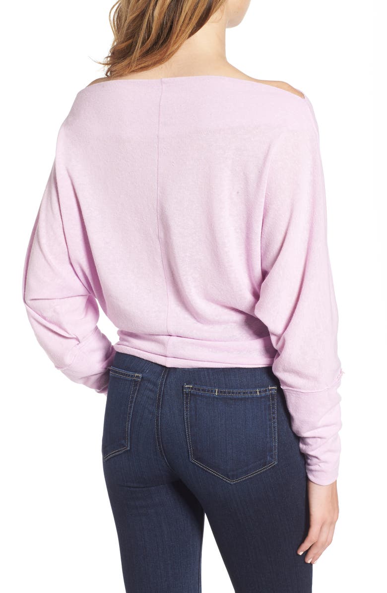 Free People Valencia Off the Shoulder Pullover, Alternate, color,