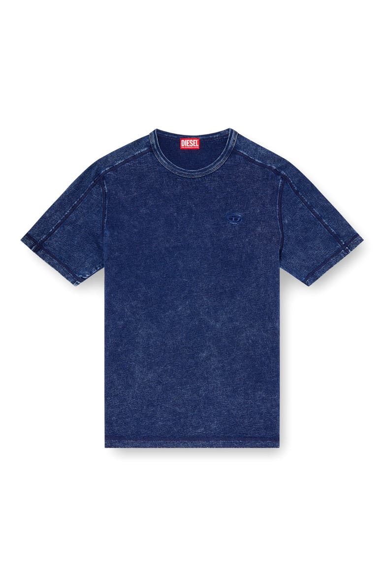 Denim Look Jersey T-Shirt, Alternate, color, DENIM