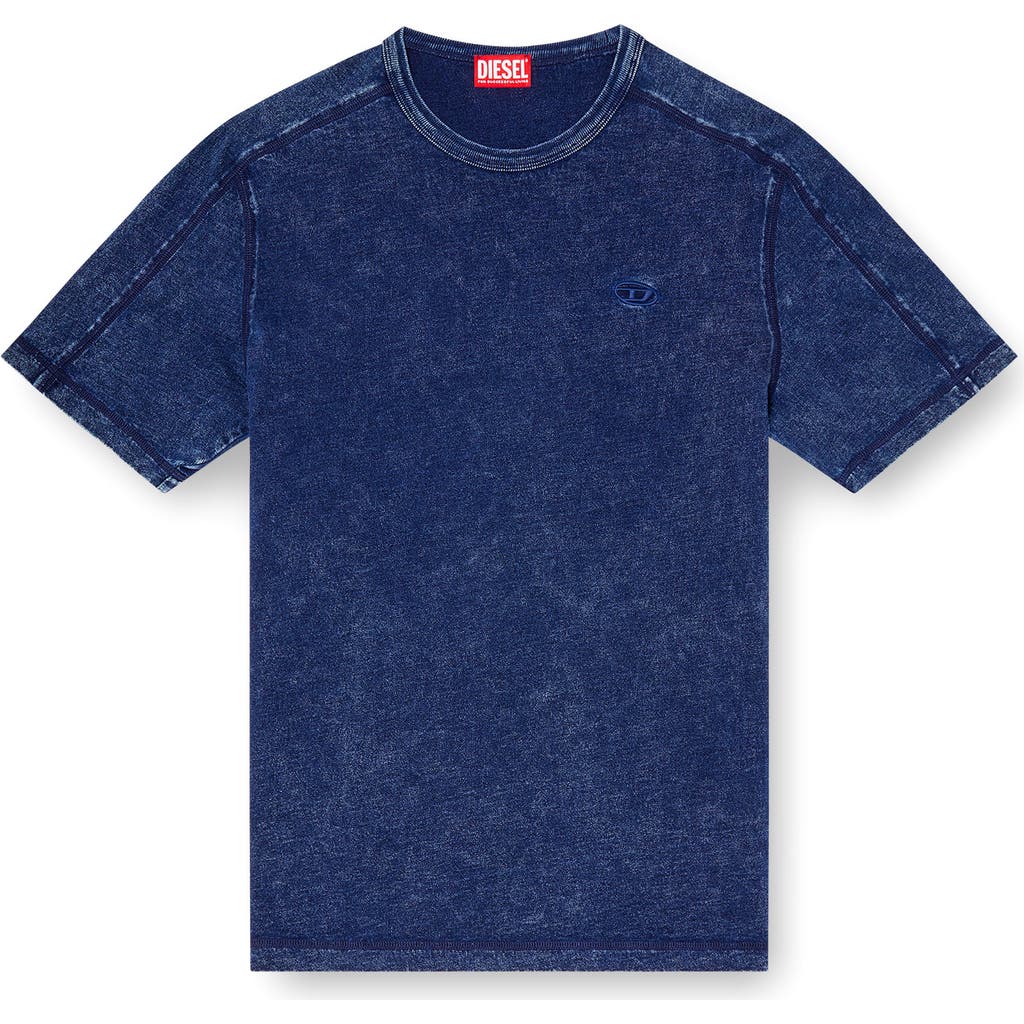 Diesel ® Denim Look Jersey T-shirt