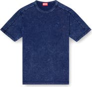 DIESEL® Denim Look Jersey T-Shirt