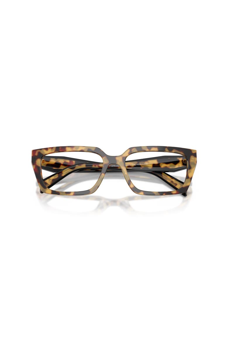 53mm Rectangle optical glasses, Alternate, color, Tortoise