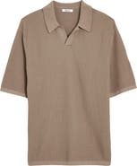 Madewell Marigold Waffle Stitch Polo