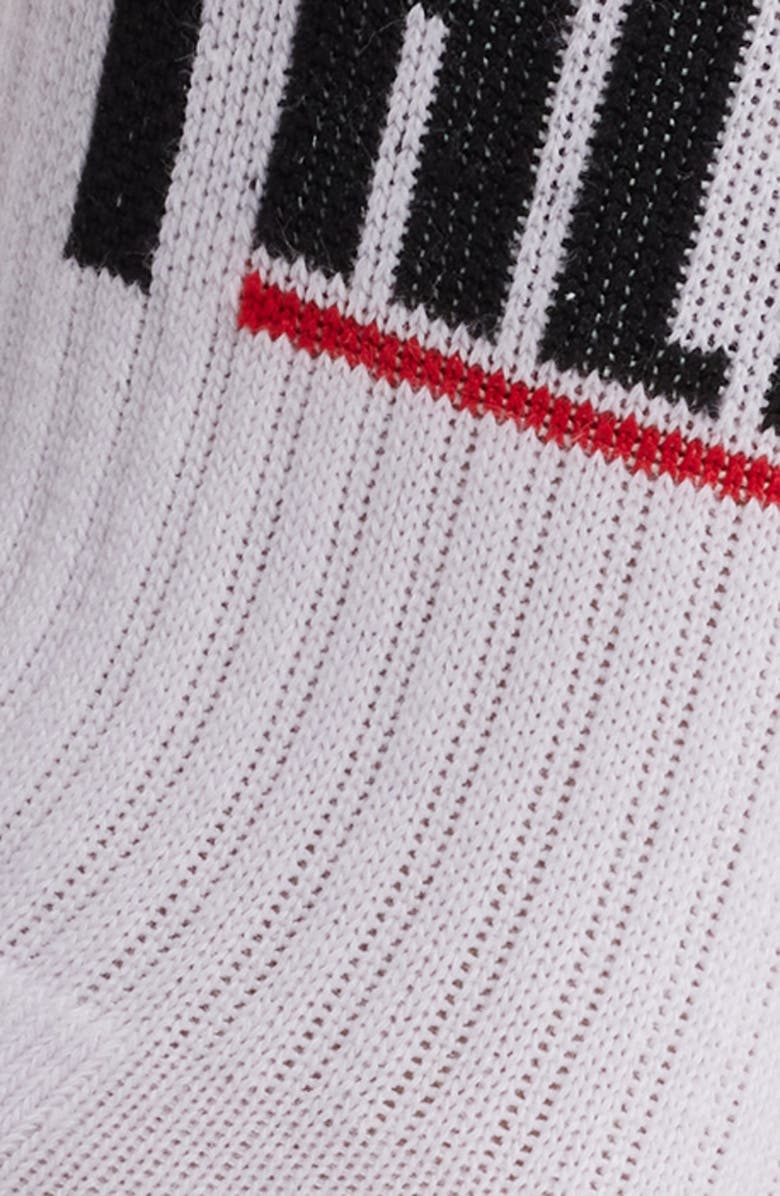 Friday Feelin’ Y'all Crew Socks, Alternate, color, White