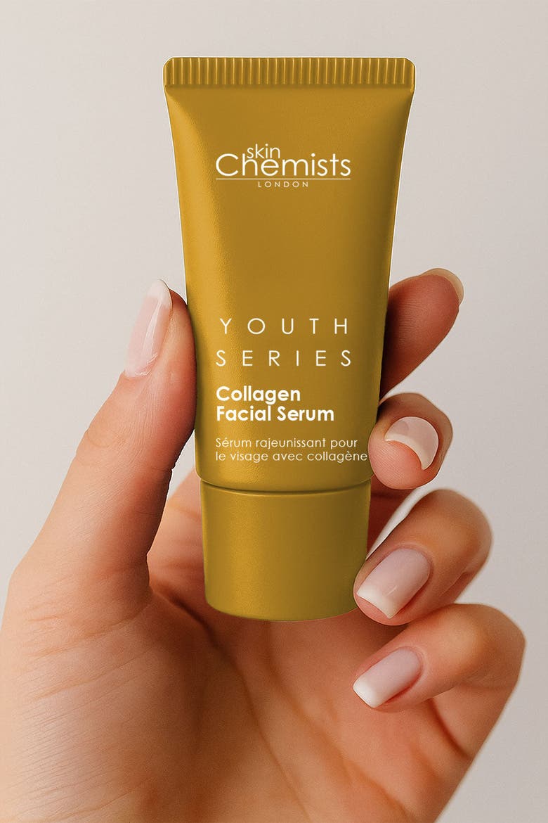 Youth Series 2% Collagen Facial Serum 30ml for Loss of Firmness, Anti-Aging, Alternate, color, White