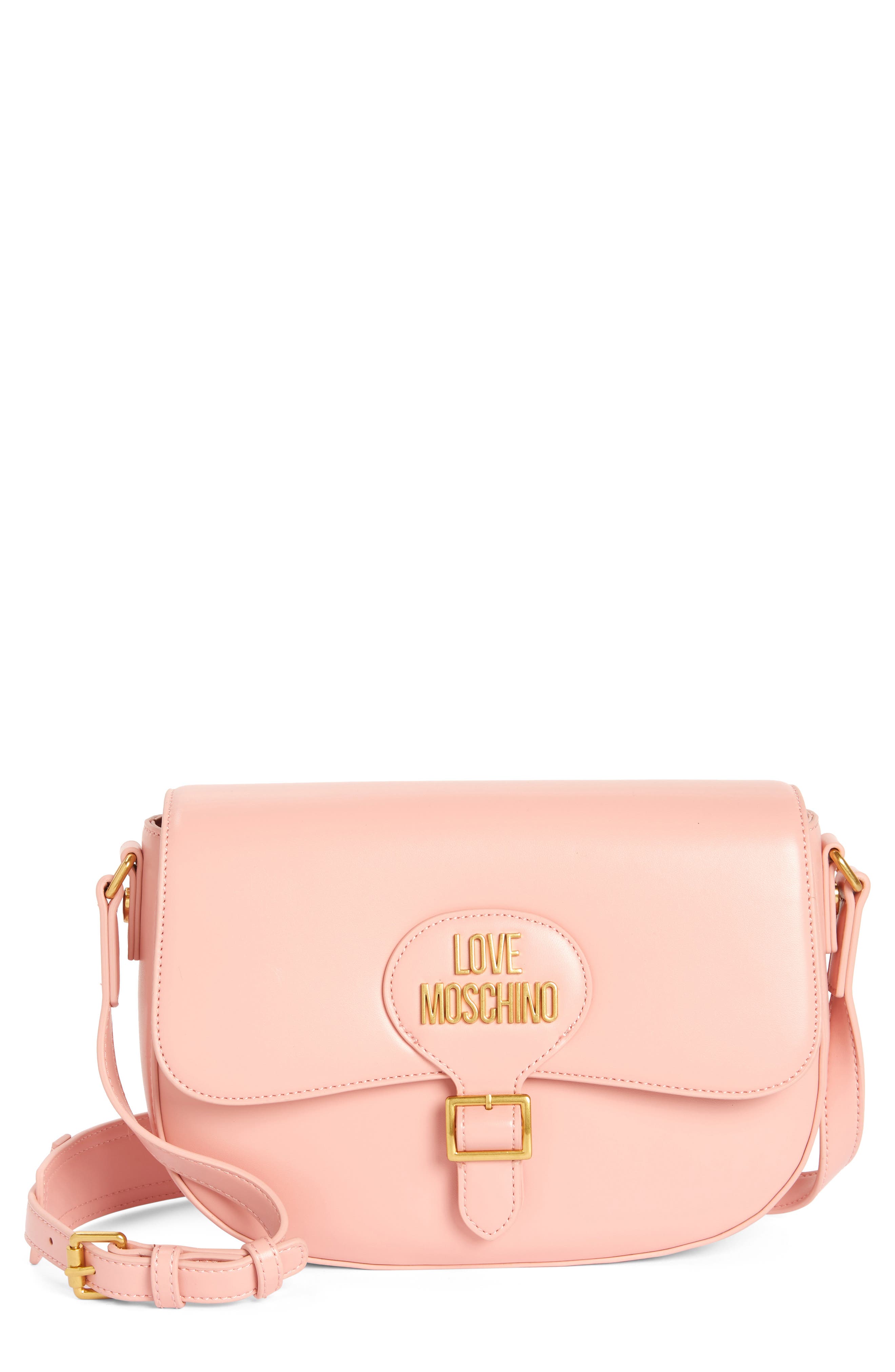 Love Moschino Quilted Crossbody Bag, Main, color, 