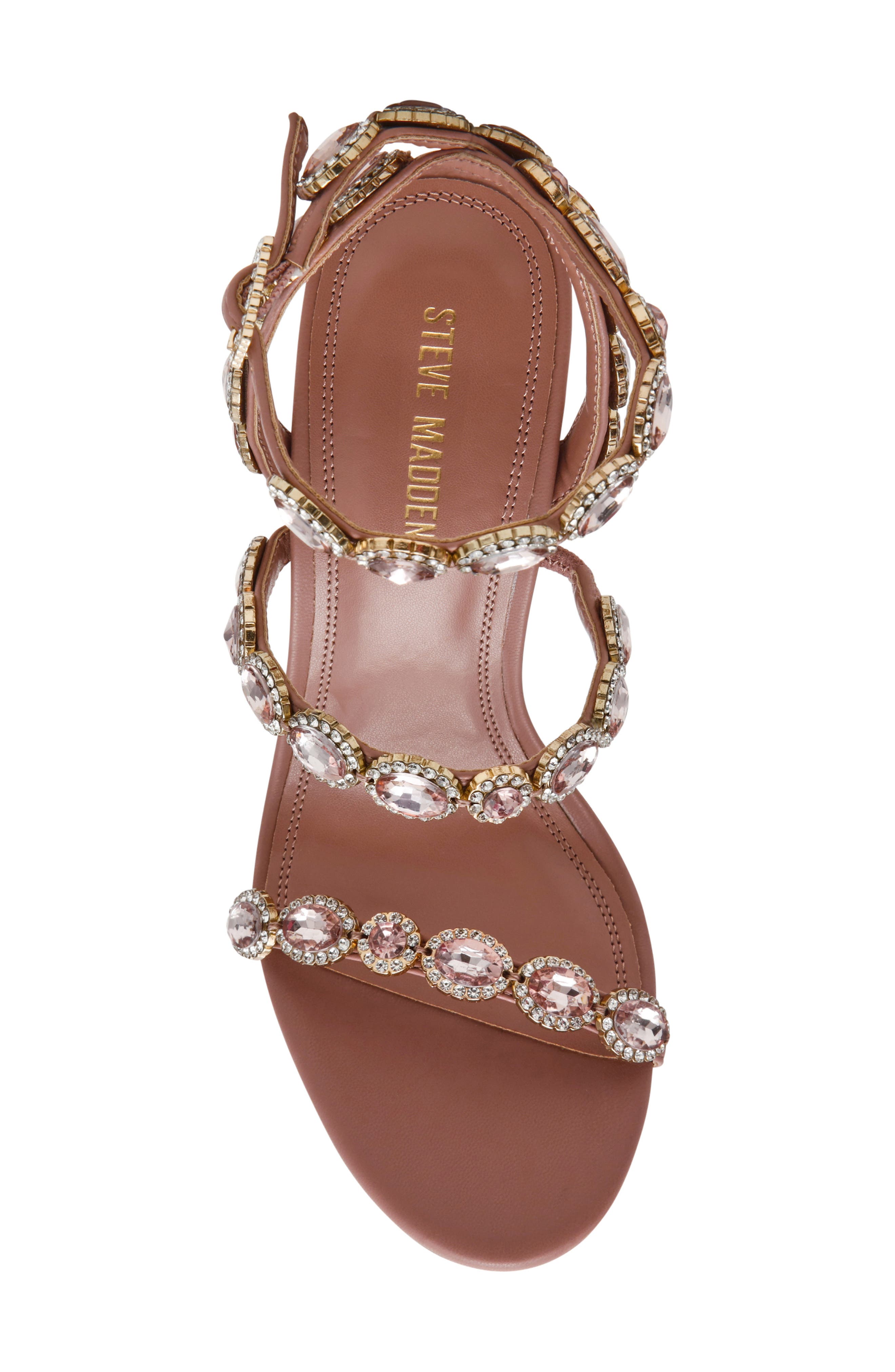 Steve Madden Tamala Ankle Strap Sandal, Alternate, color, Blush