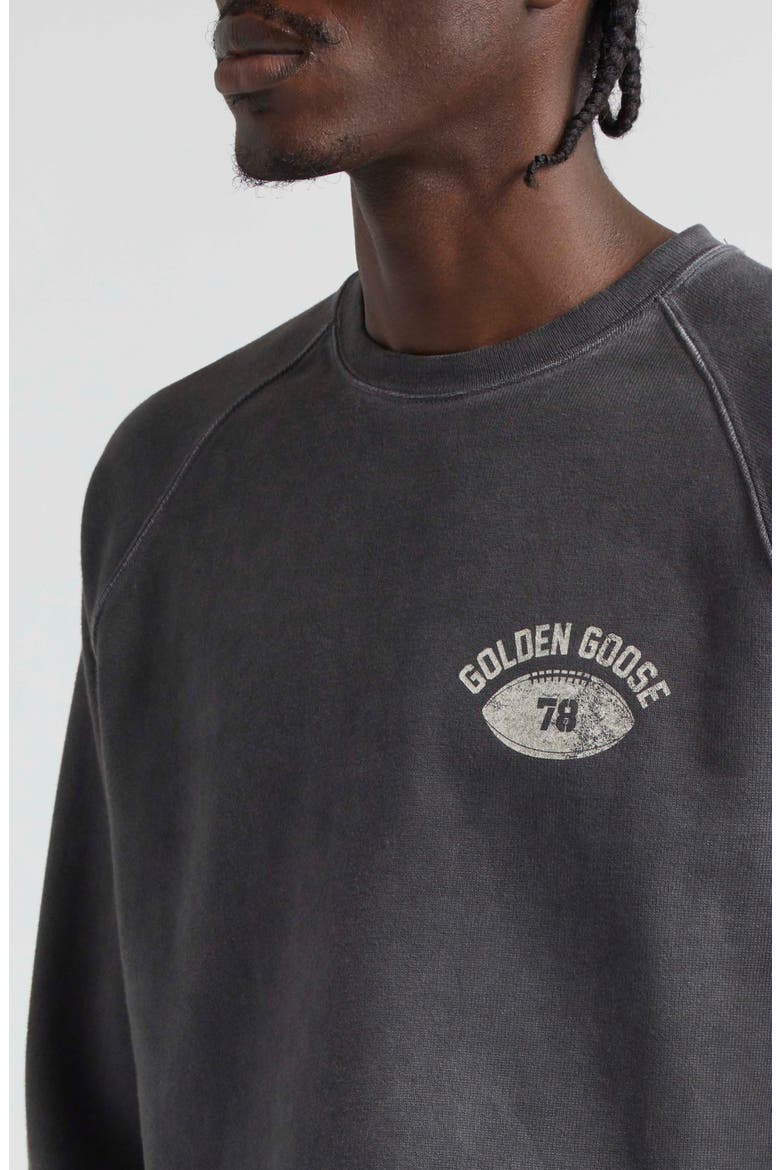 Journey Faded Long Sleeve Graphic Sweatshirt, Alternate, color, ANTHRACITE/ HERITAGE WHITE