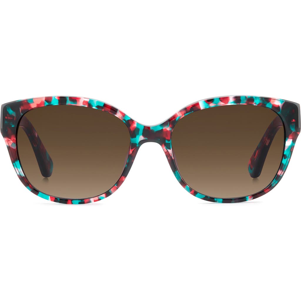 Shop Kate Spade New York Ninna 55mm Gradient Round Sunglasses