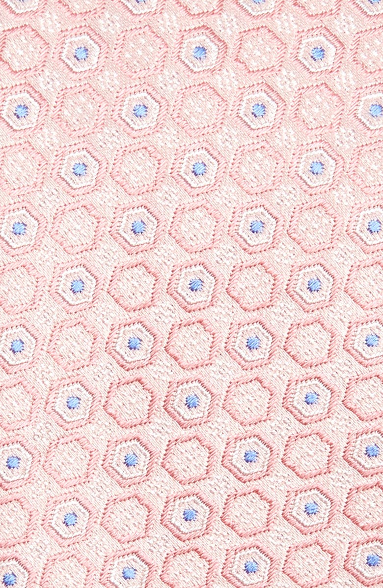 Canali Geometric Silk Tie, Alternate, color, 