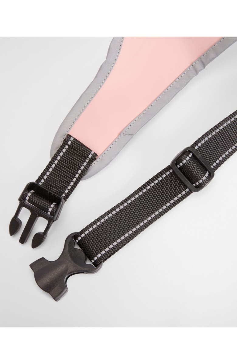 Barbour Evie Waterproof Dog Coat, Alternate, color, Gardenia Pink