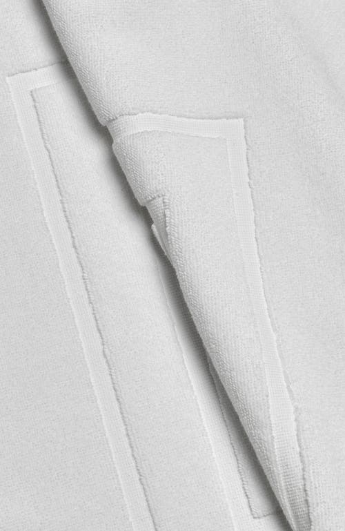 Christy Brixton Textured Soft Cotton Bath Mat In White