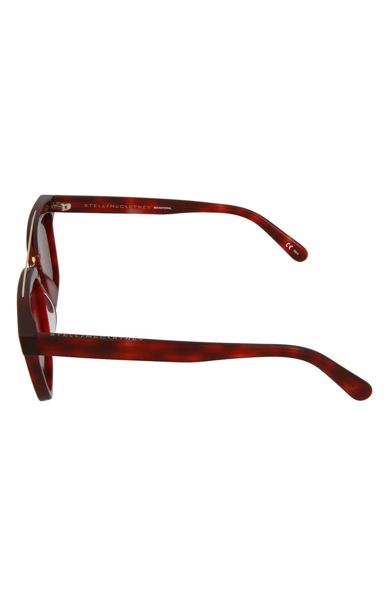 Stella McCartney 55mm Square Sunglasses, Alternate, color,
