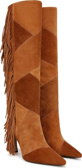 Ellis Fringe Knee High Boot