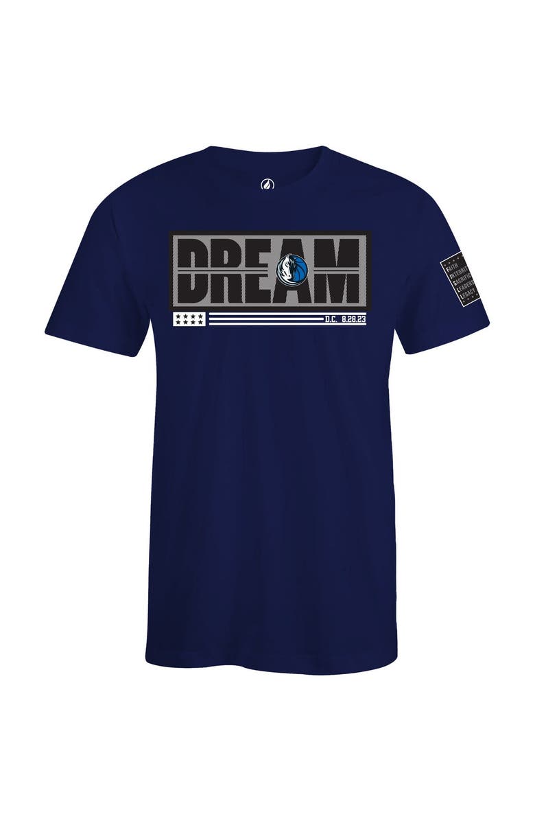 FISLL Unisex FISLL x Black History Collection  Royal Dallas Mavericks T-Shirt, Alternate, color, Royal