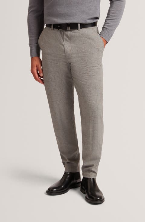 Nathain Check Slim Fit Pants