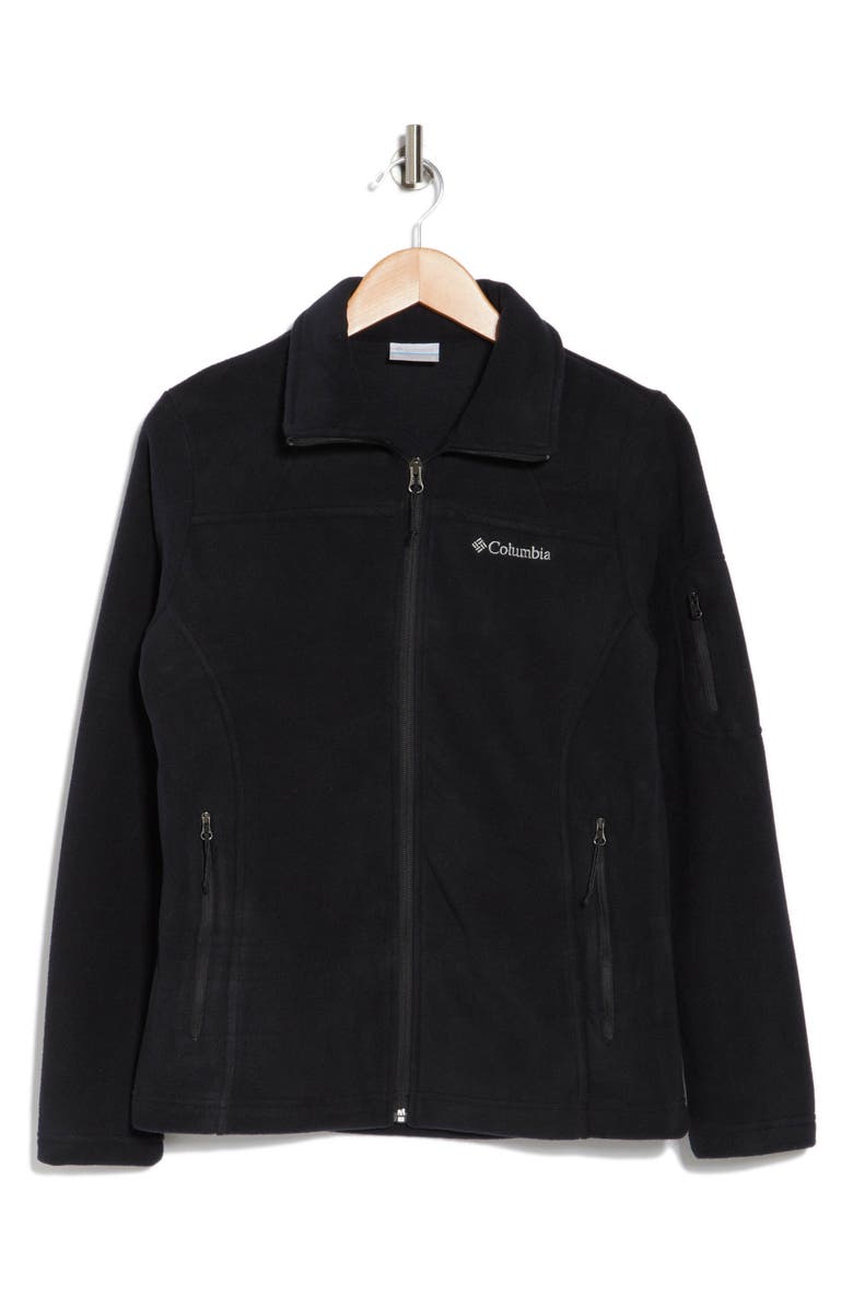 Columbia Cool Intervention Microfleece Jacket, Alternate, color, Black