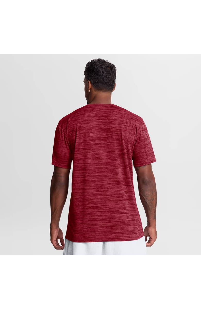 Jordan Brand Men's Jordan Brand Crimson Oklahoma Sooners Sideline Velocity Dri-FIT T-Shirt, Alternate, color, Crimson