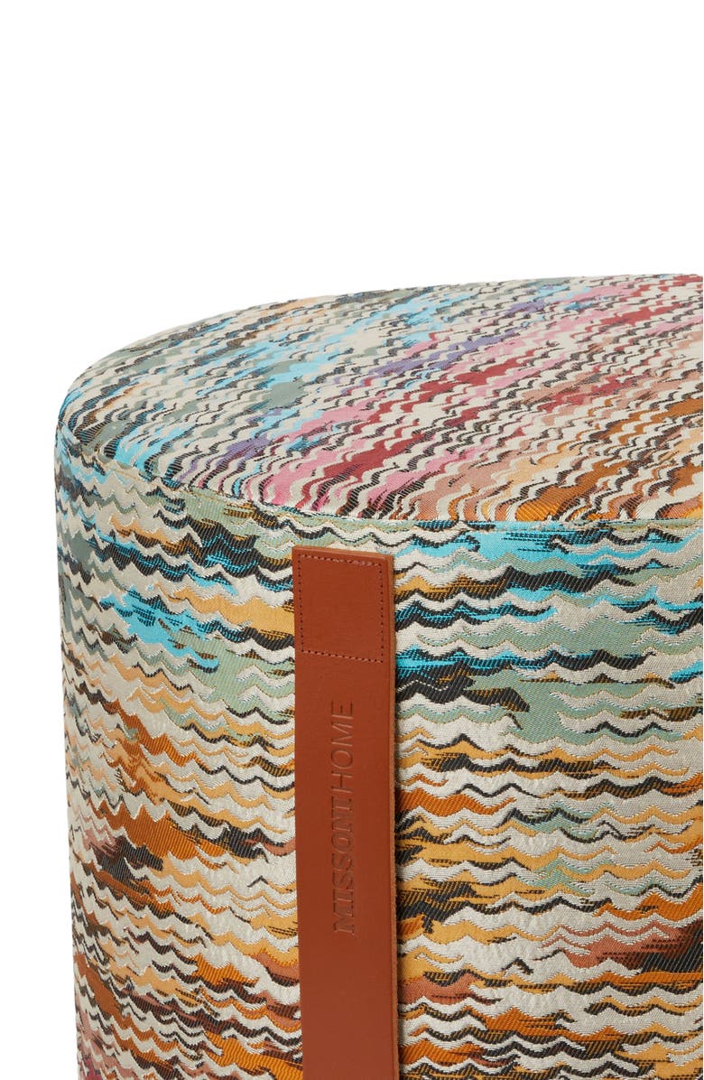 Missoni Home Aconcagua Cylindrical Pouffe 40x30 Cm, Alternate, color, 