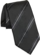 TOM FORD Jacquard Stripe Silk Tie