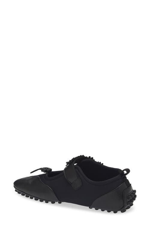Cecilie Bahnsen Bess Mary Jane Flat In Black