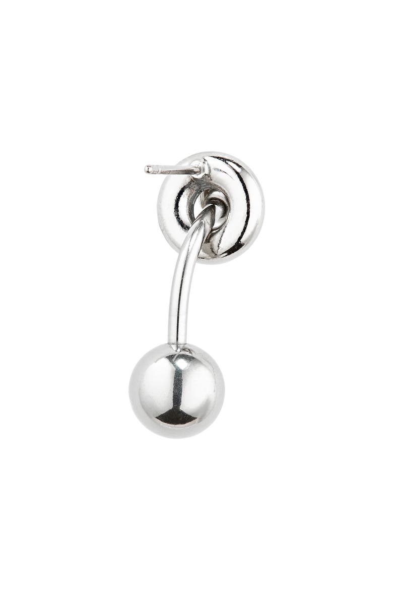 Mindy Crystal Embellished Single Post Back Earring, Alternate, color, CRYSTAL