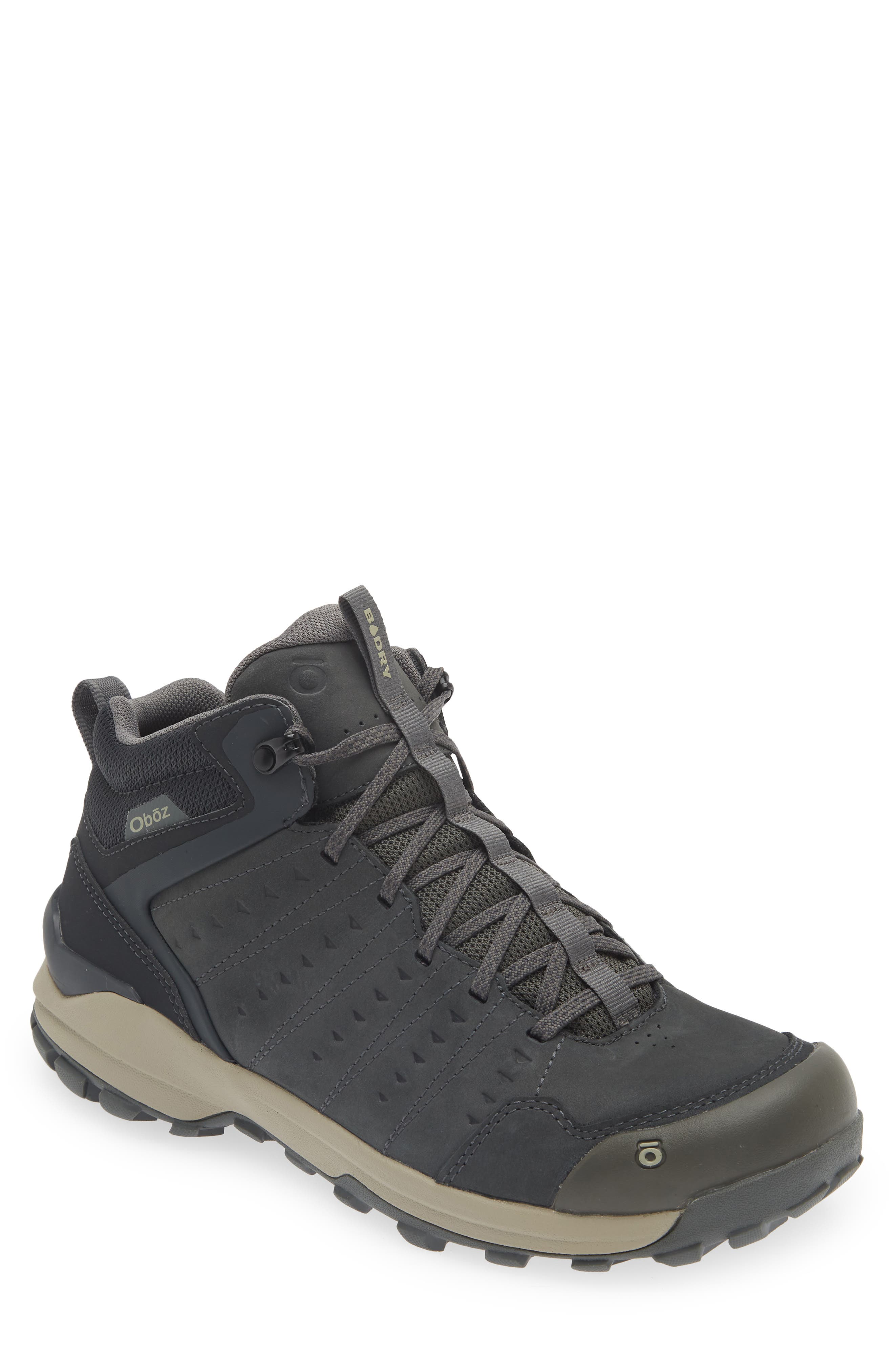 Oboz Sypes Mid B-Dry Waterproof Leather Hiking Sneaker, Main, color, 
