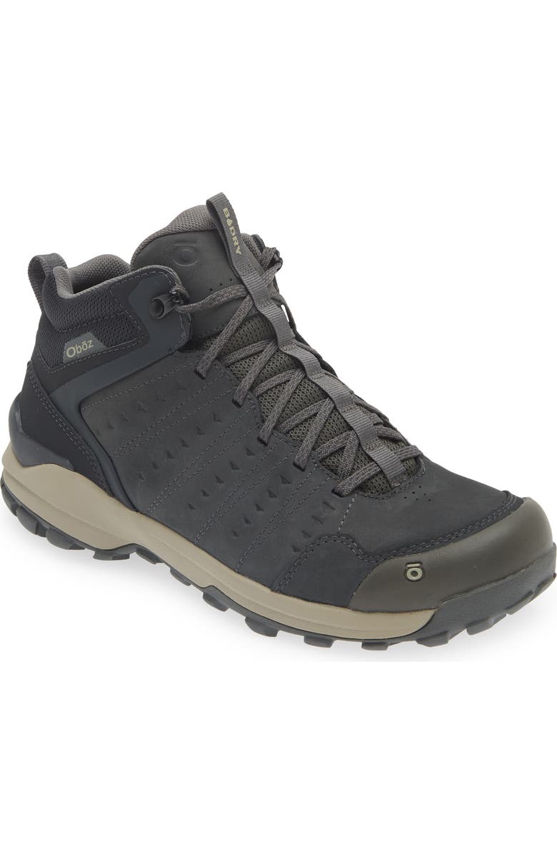Oboz Sypes Mid B-Dry Waterproof Leather Hiking Sneaker, Main, color,