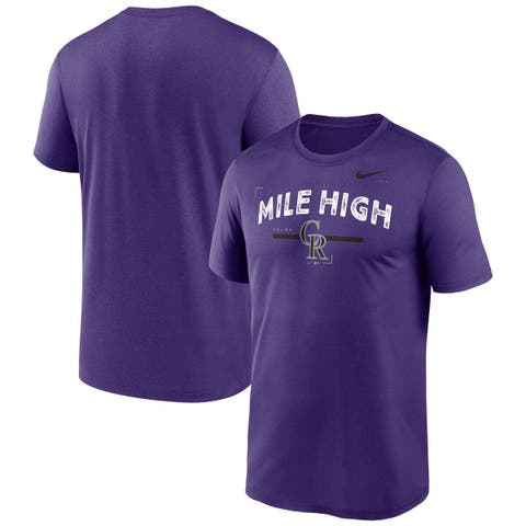 Men's Nike Purple Colorado Rockies Local Legend T-Shirt