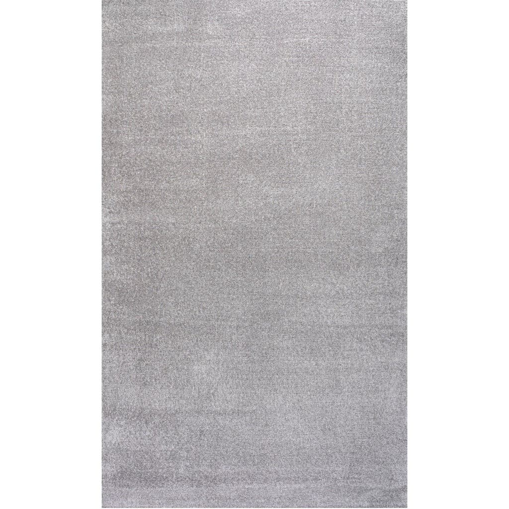 Jonathan Y Haze Solid Low-pile Area Rug In Gray