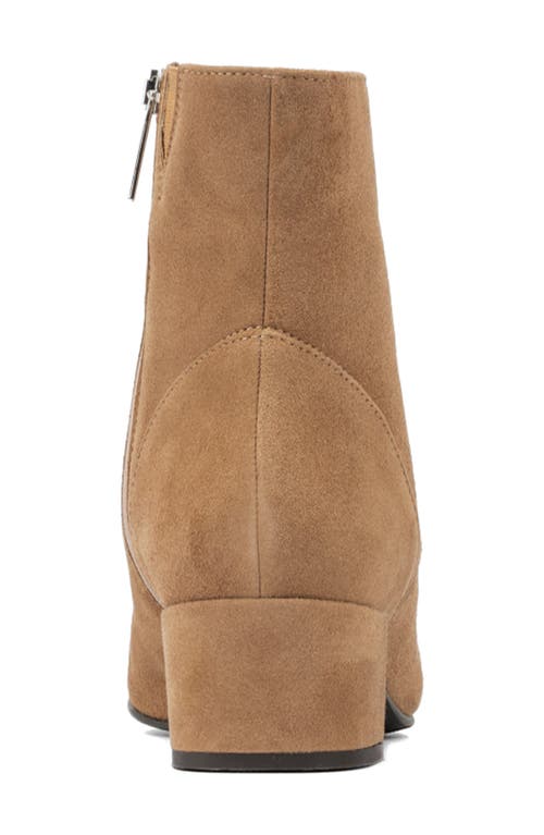 Aquatalia Larra Weatherproof Suede Boot In Brown