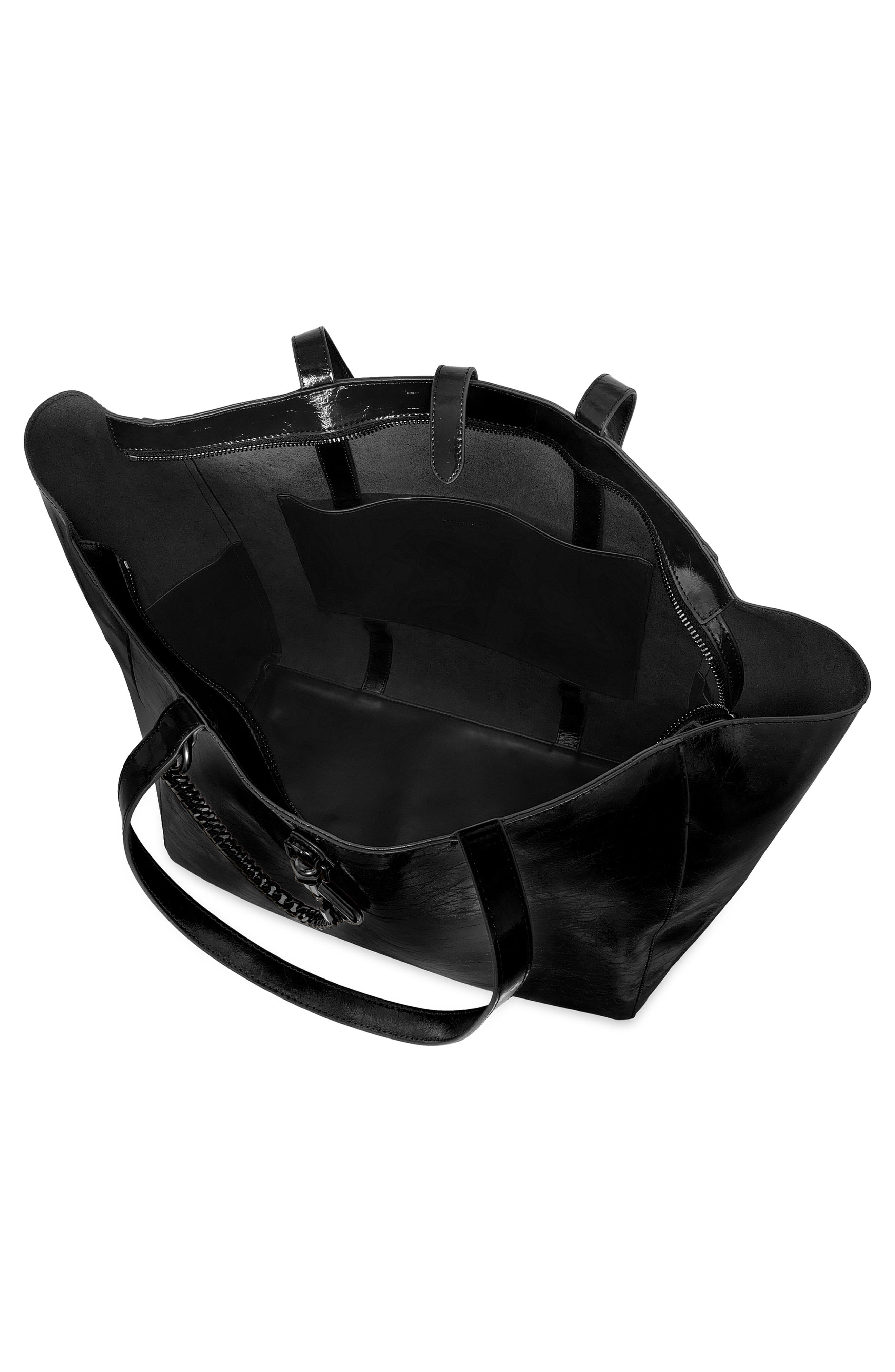 Rebecca Minkoff Leather Weekender Tote, Alternate, color, 
