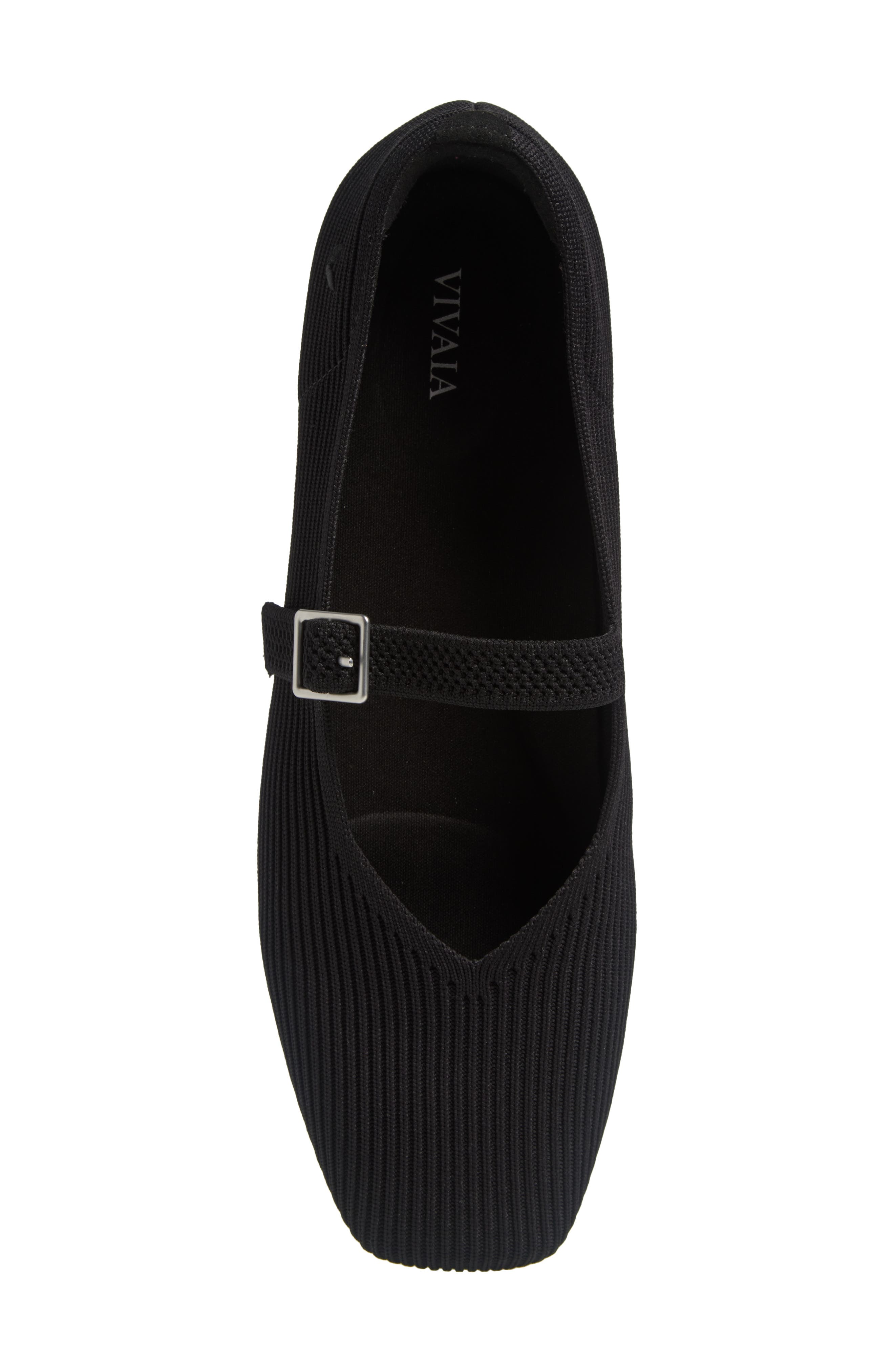 VIVAIA Margot Mary-Jane Square-Toe Ballet Flats, Alternate, color, 
