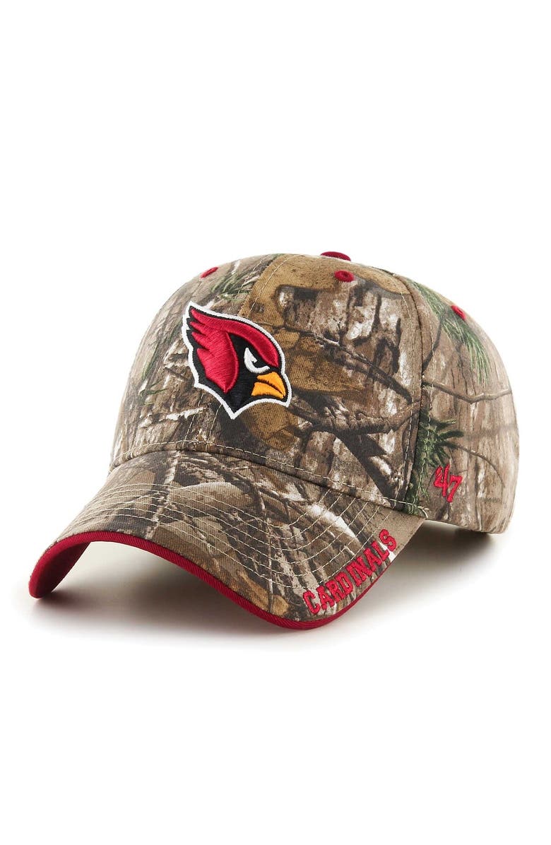 '47 Men's '47 Realtree Camo Arizona Cardinals Frost MVP Adjustable Hat, Main, color, 