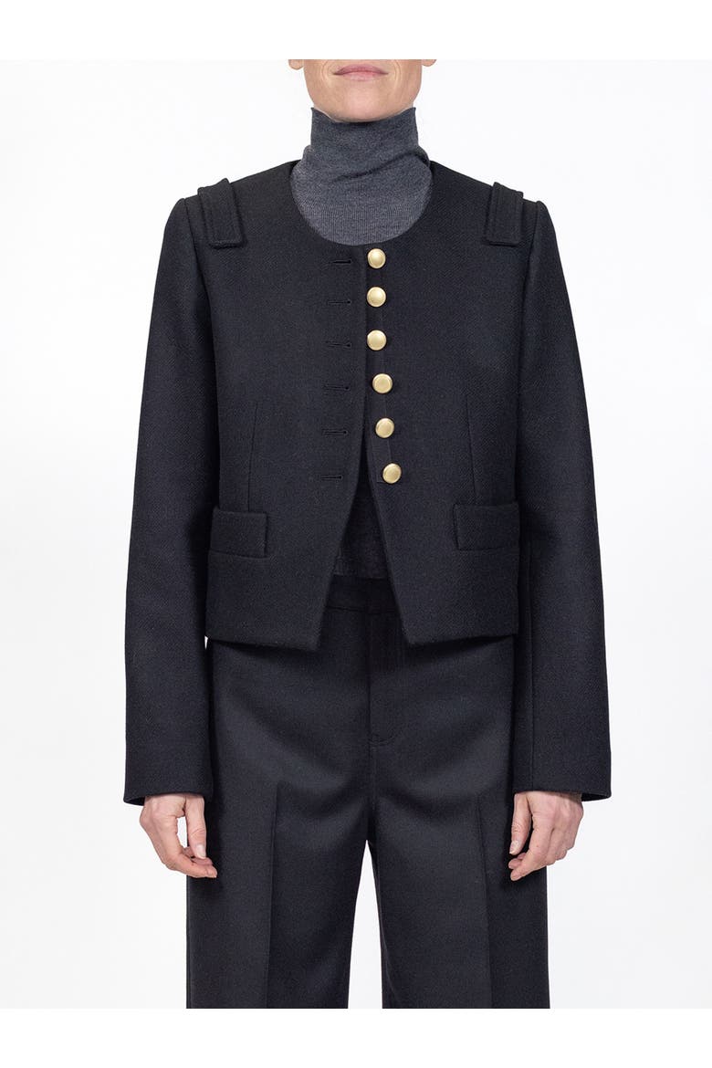 AUBREY Cropped Jacket, Alternate, color, Black
