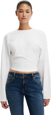 Cotton On Women's Blair Batwing Long Sleeve
