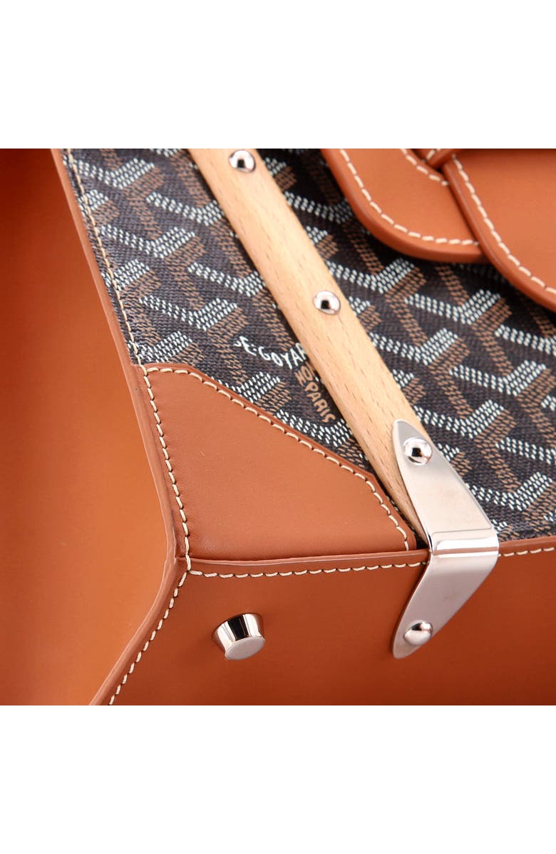 81036096 Saigon Top Handle Bag Coated Canvas with Leather PM, Alternate, color,
