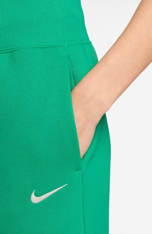NIKE NIKE SPORTSWEAR PHOENIX HIGH WAIST WIDE LEG SWEATPANTS