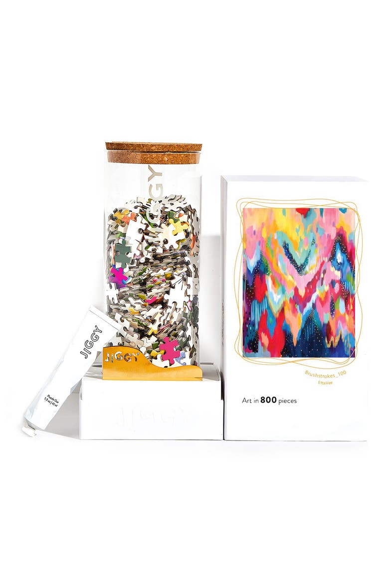 Brushstroke 800-Piece Puzzzle, Main, color, MULTI