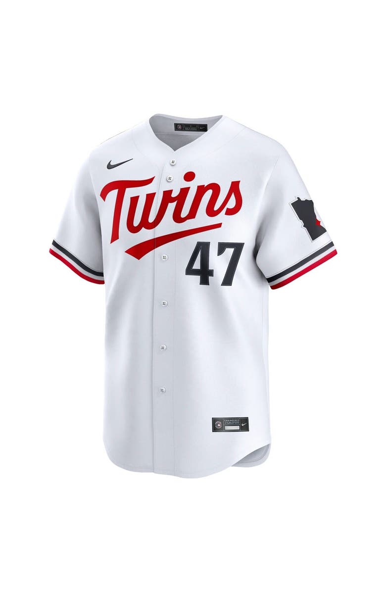 Nike Men's Nike Edouard Julien White Minnesota Twins Home Limited Player Jersey, Alternate, color, White