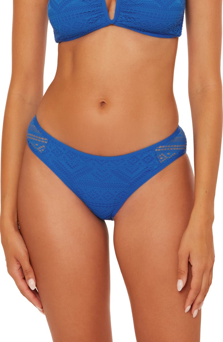 Becca Color Play Hipster Bikini Bottoms, Main, color, Ocean