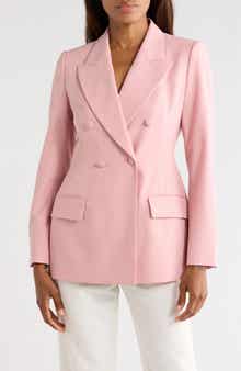 Calvary Twill Double Breasted Blazer