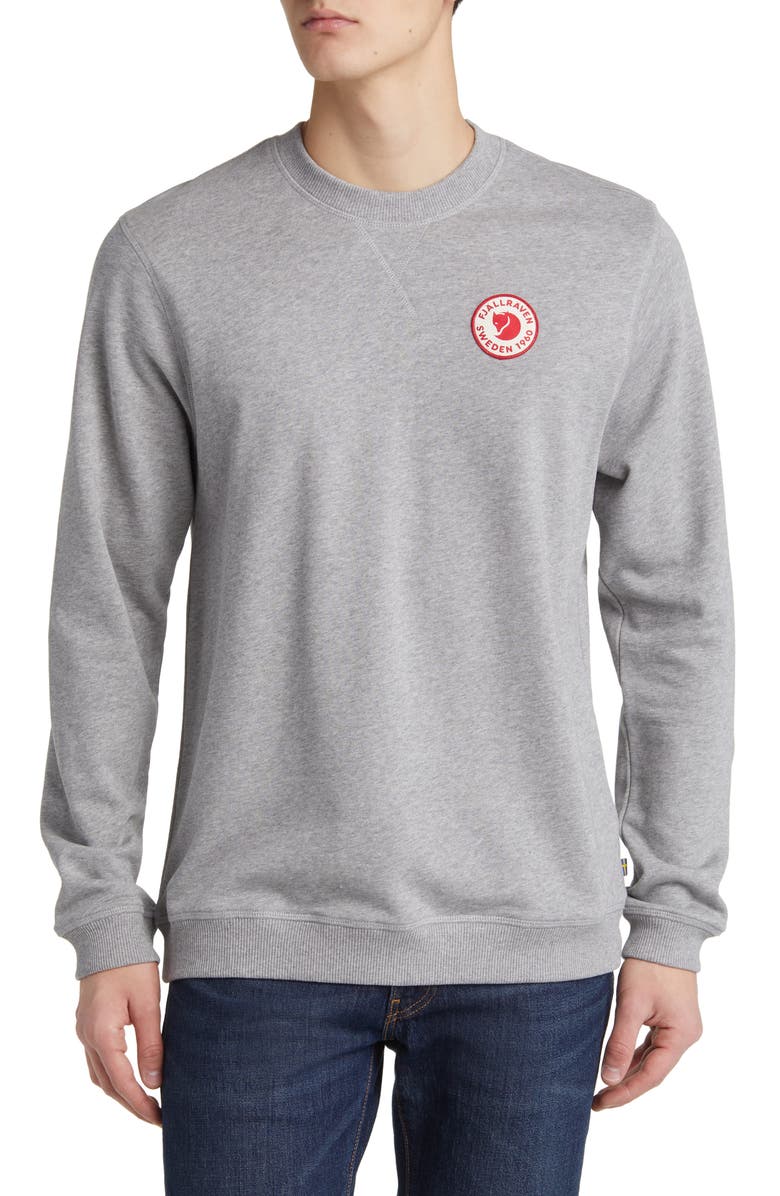 Fjällräven 1960 Logo Badge Sweatshirt, Main, color, 