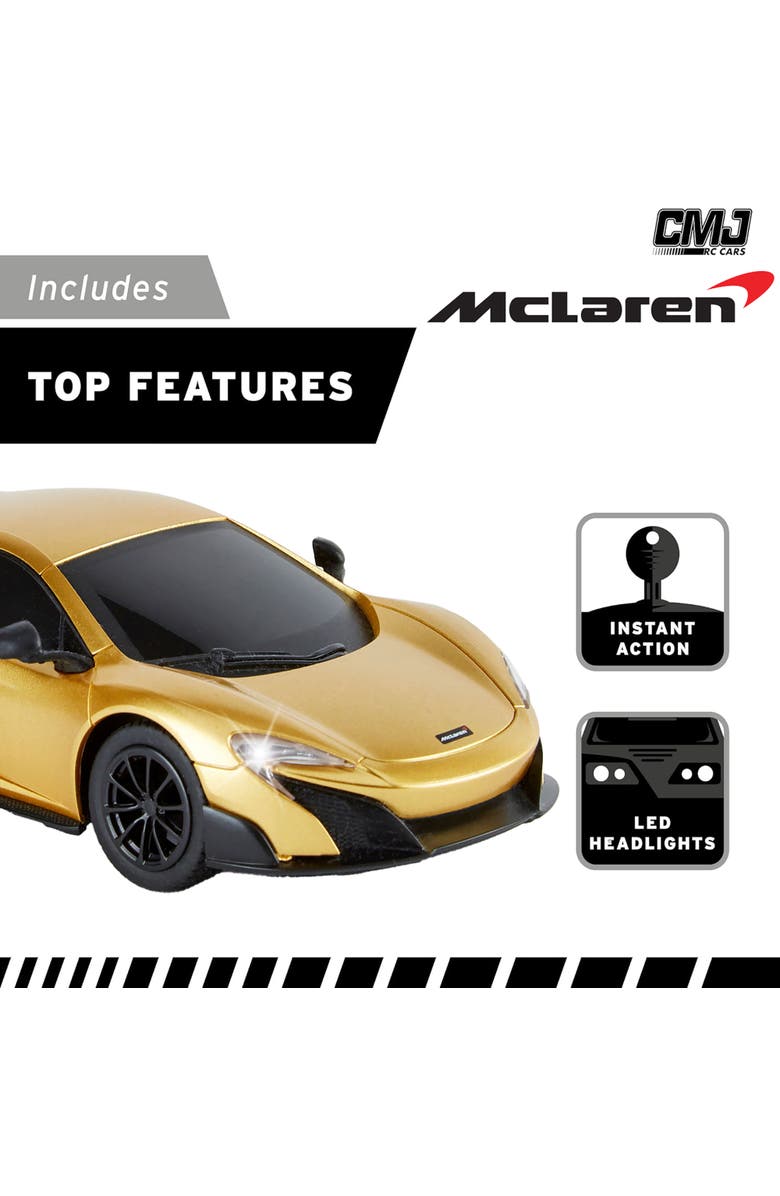 CMJ RC Cars McLaren 675LT Remote Controlled Car, Alternate, color, 