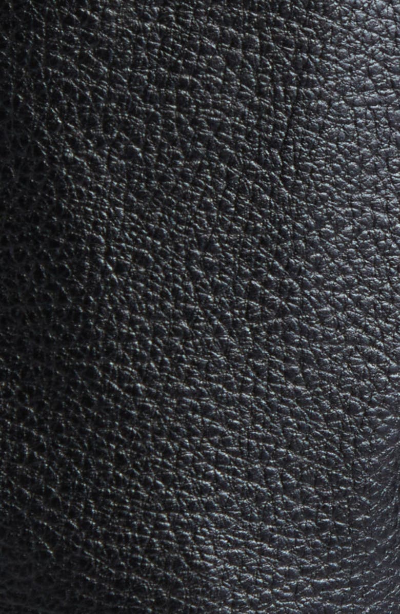 Junya Watanabe Faux Leather Flare Pants, Alternate, color, Black